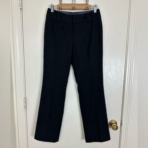 Banana Republic Contoured Fit Black Dress Pants Women’s Size 0